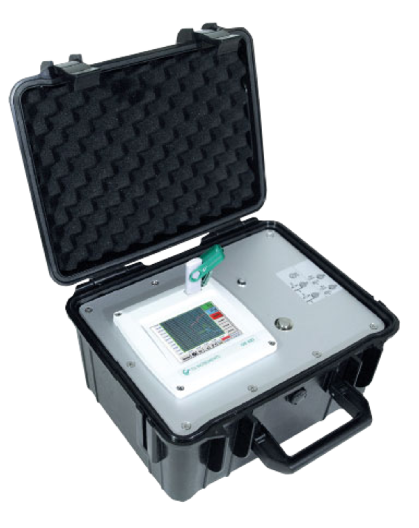 Affordable mobile chart recorder in a case - DS 400 mobile